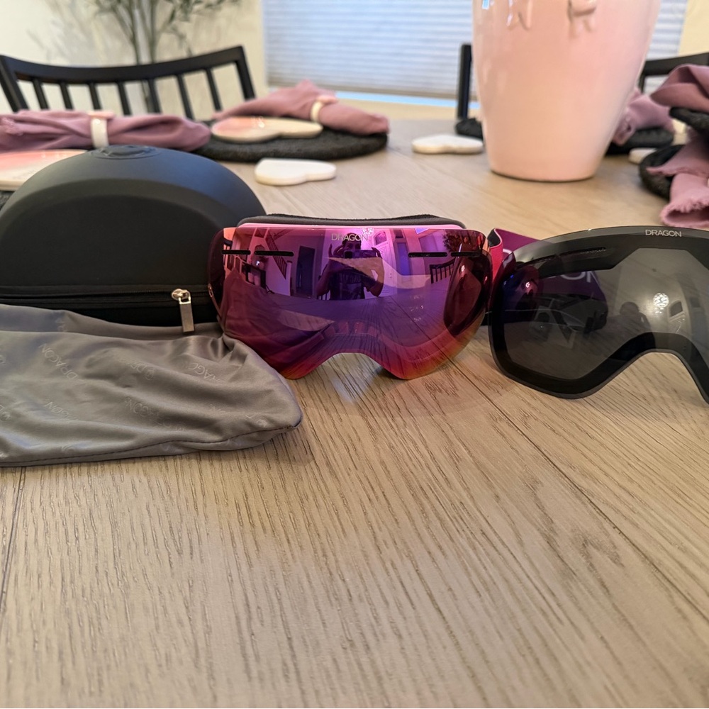 Dragon Pink Ski / Snowboard Goggles